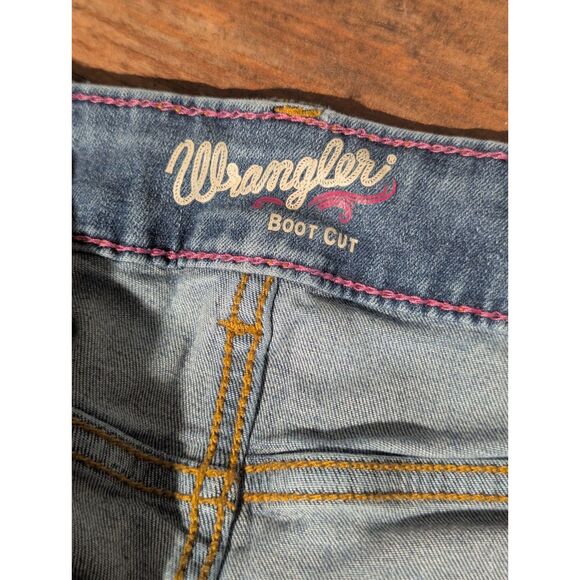Wrangler 13/14 X 34 Bootcut Jeans - Picture 3 of 4